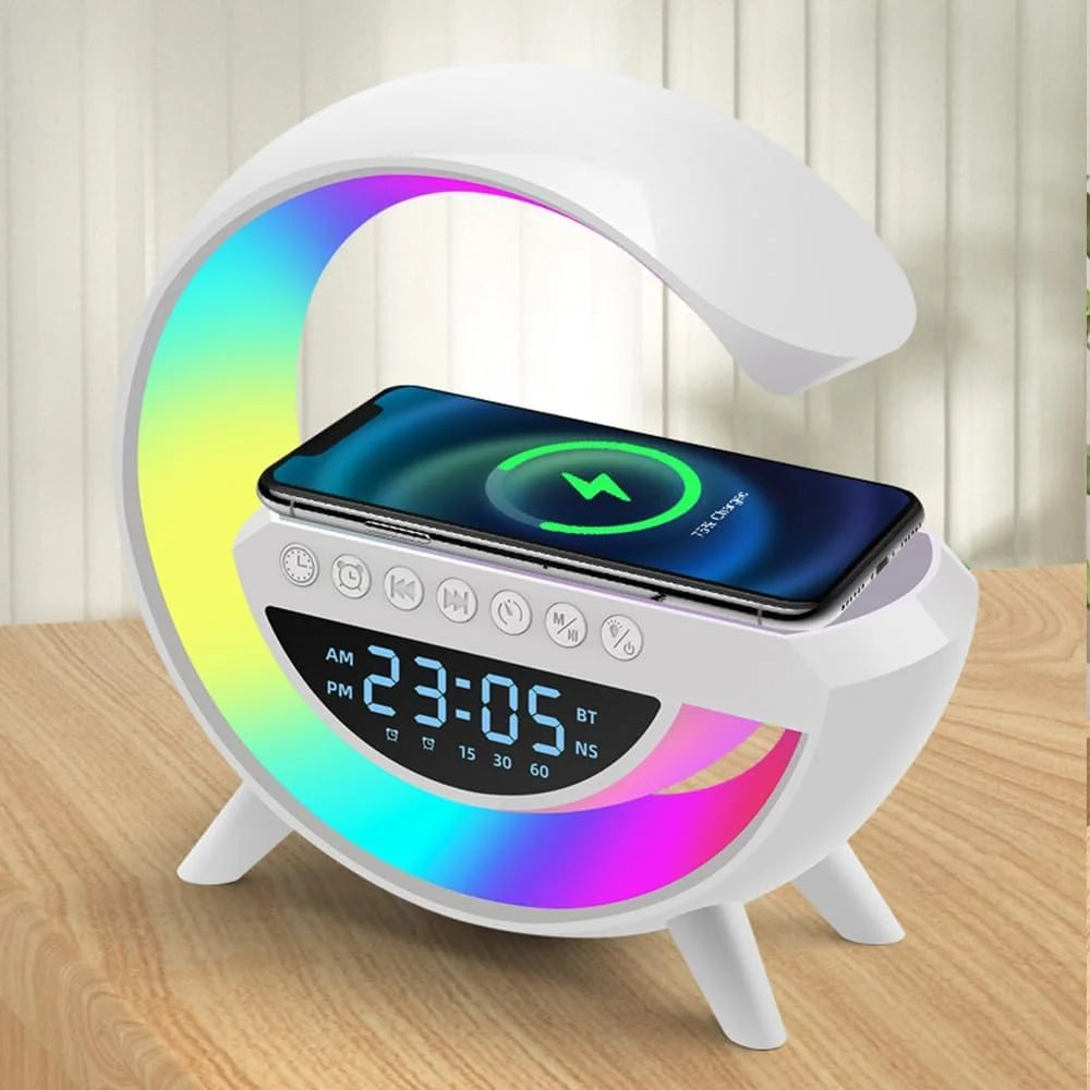 LED Wireless Bluetooth Charger Speaker BT-3401 مكبر صوت بلوتوث لاسلكي بشاحن LED