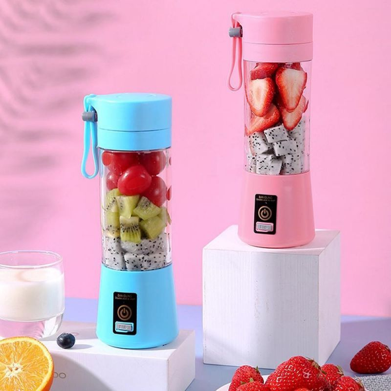 Rechargeable 6 blades Electric Juicer Blender خلاط عصير كهربائي قابل لإعادة الشحن بـ 6 شفرات